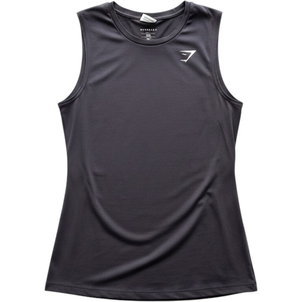Gymshark Tank Top Mens Small black Sleeveless Muscle Tee A2A80